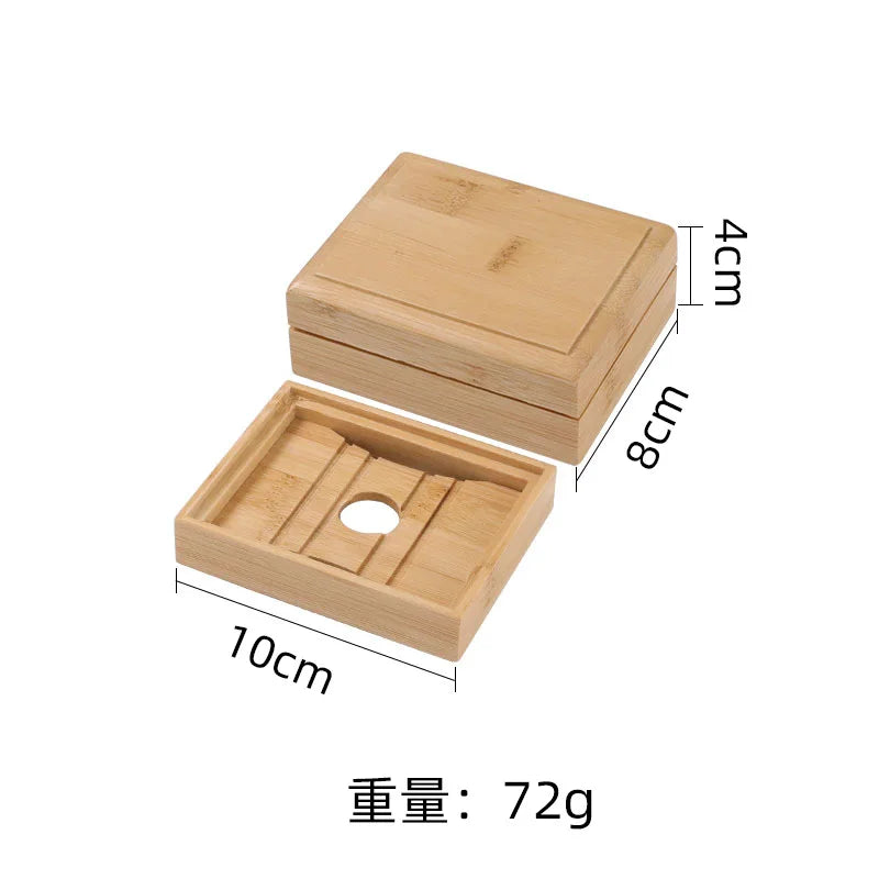 Bamboo Soap Dishes Tray Holder