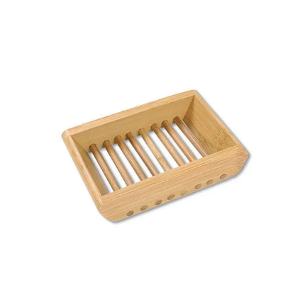 Bamboo Soap Dishes Tray Holder