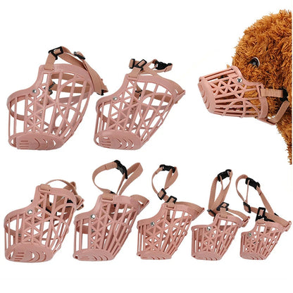 Adjustable Breathable Dog Muzzle