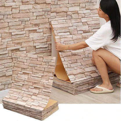 Continuous Brick Wall Sticker