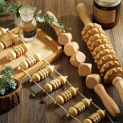 Wooden Lymphatic Drainage and Body Sculpting Tools