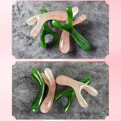 Y-Shaped Resin Face Lifting and Nose Massage Tool