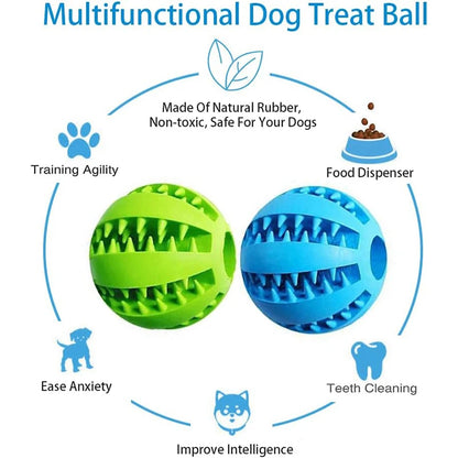 Rubber Treat Feeder & Teeth Cleaning Puzzle