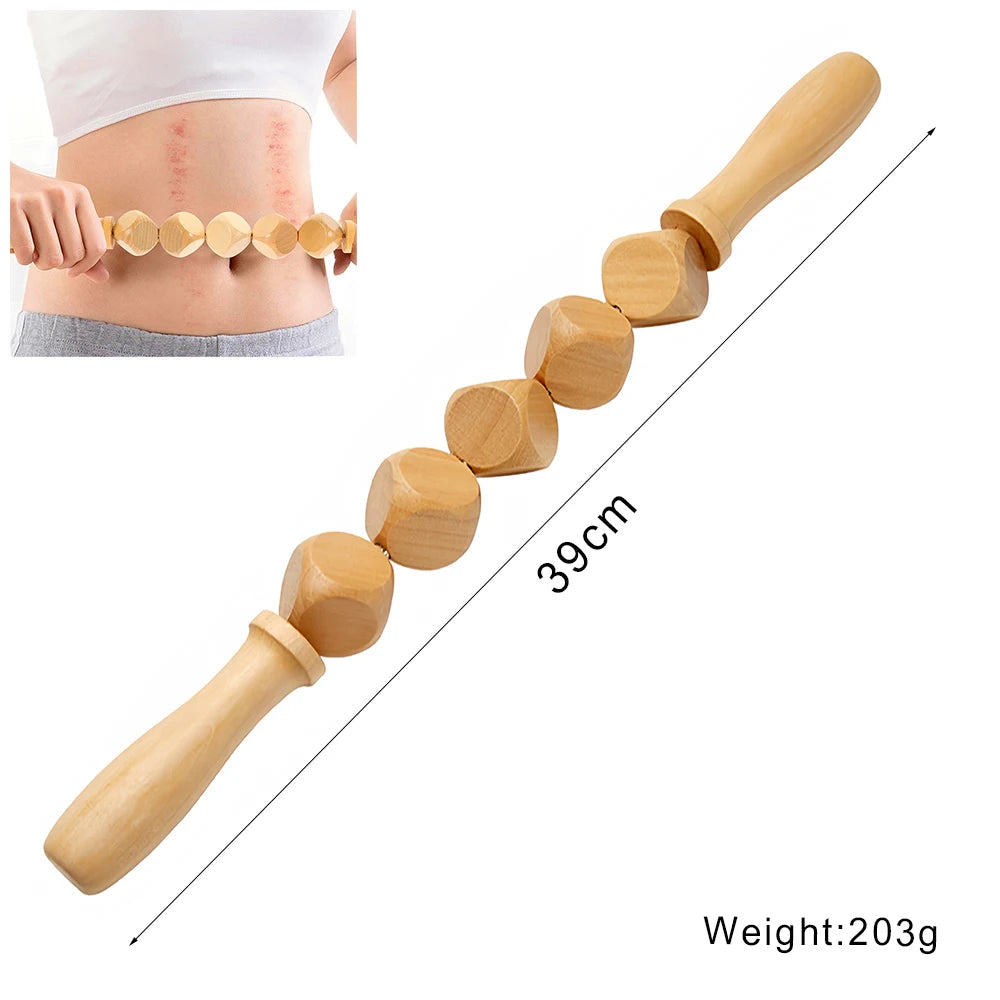 Wooden Lymphatic Drainage and Body Sculpting Tools