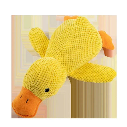 Calming Duck Plush Chew Toy for Dogs