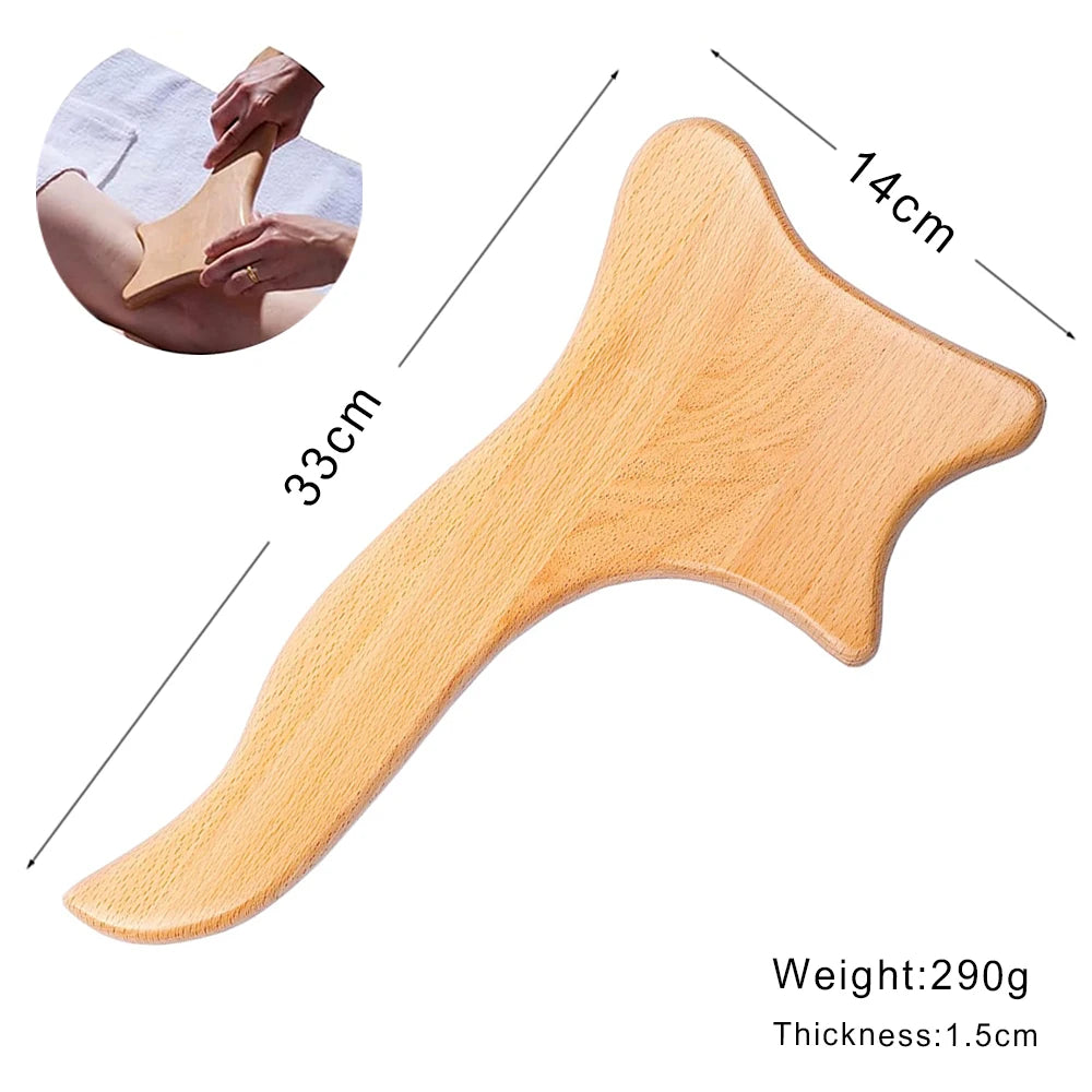 Wooden Lymphatic Drainage and Body Sculpting Tools