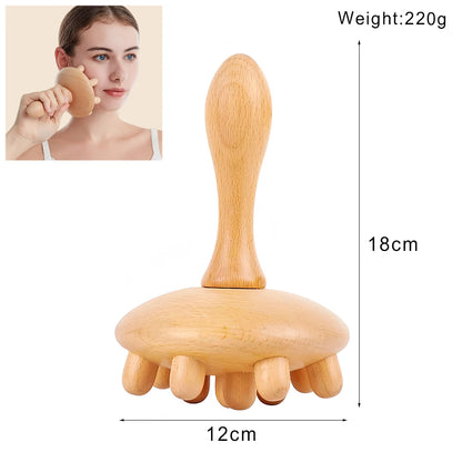 Wooden Lymphatic Drainage and Body Sculpting Tools