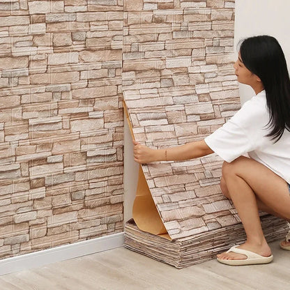 Continuous Brick Wall Sticker