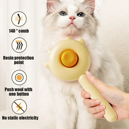 Pet Hair Grooming Brush & Comb
