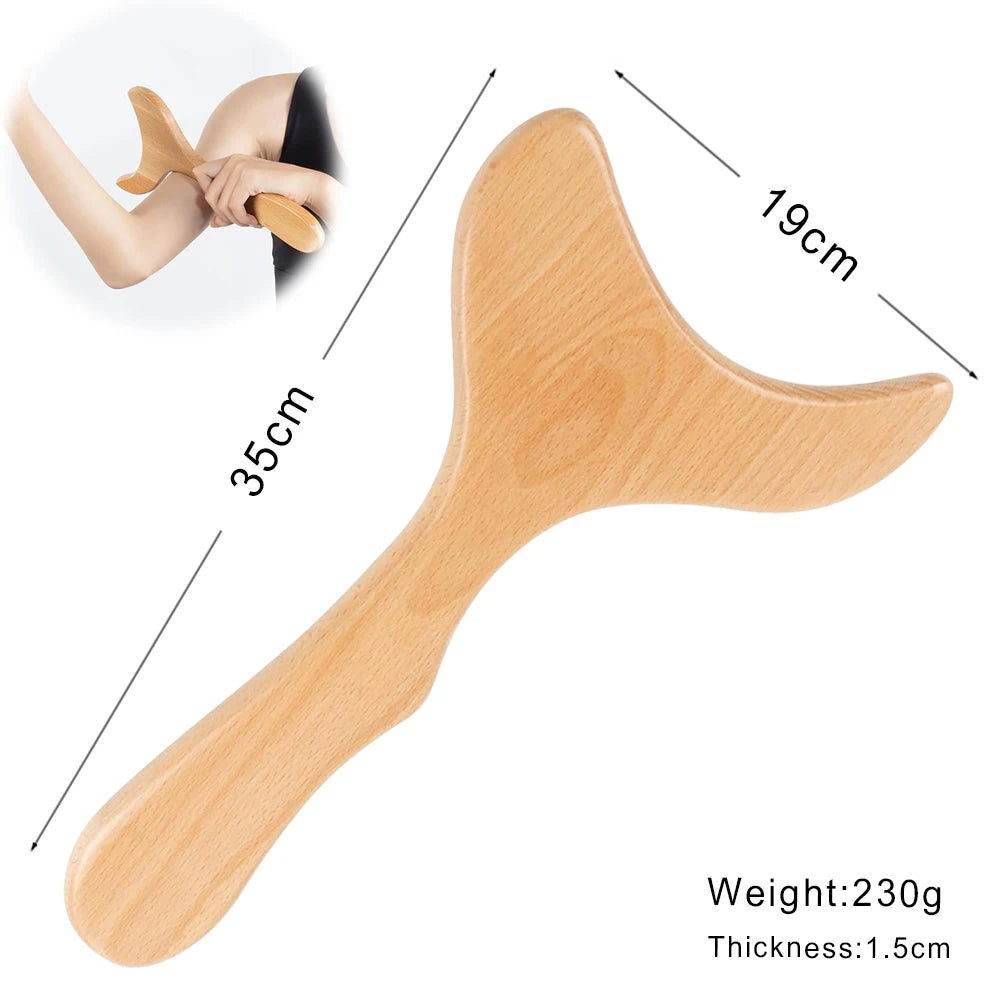 Wooden Lymphatic Drainage and Body Sculpting Tools