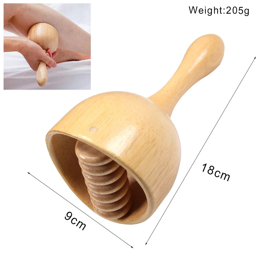Wooden Lymphatic Drainage and Body Sculpting Tools