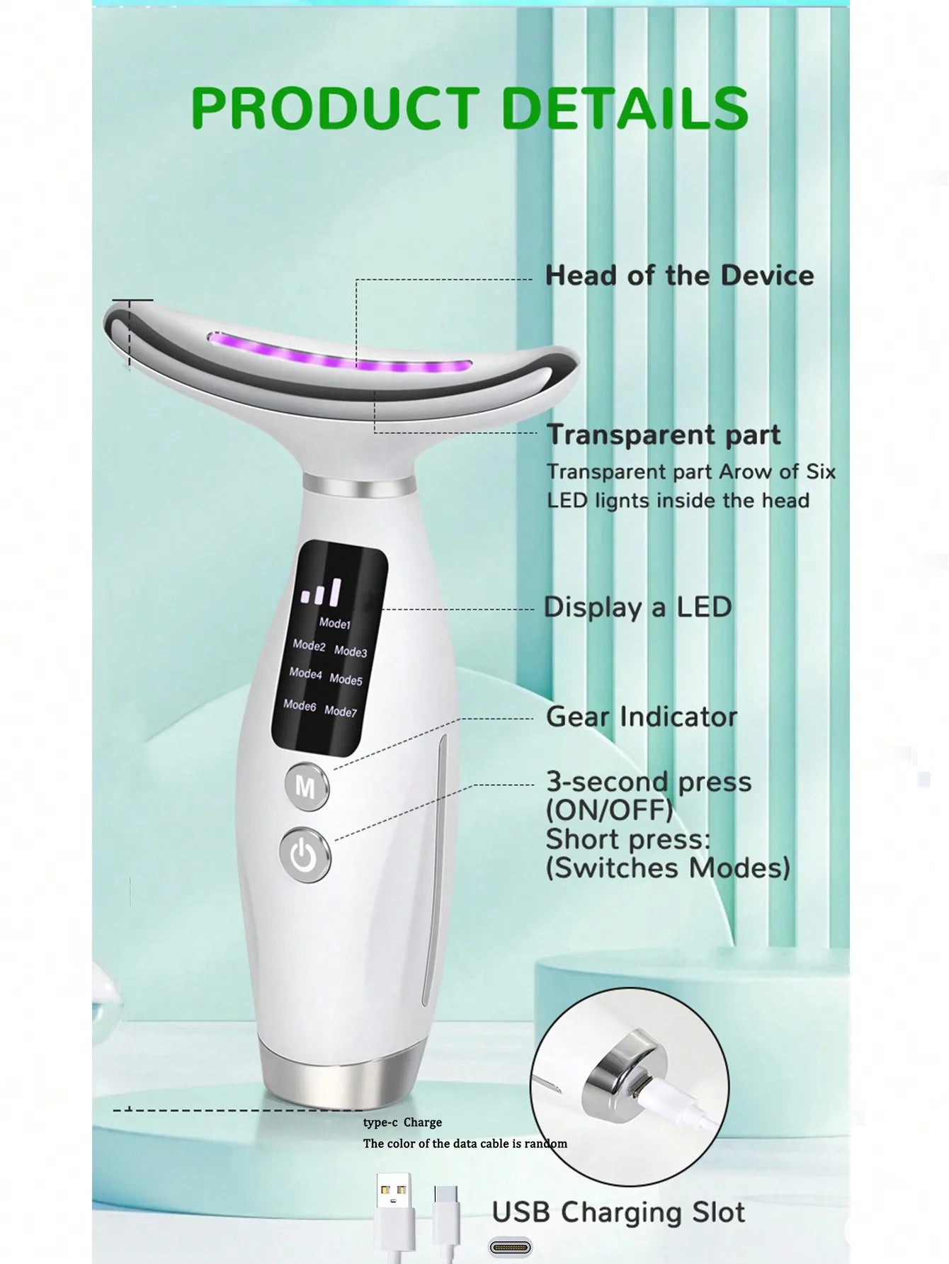 Face And Neck Beauty Instrument