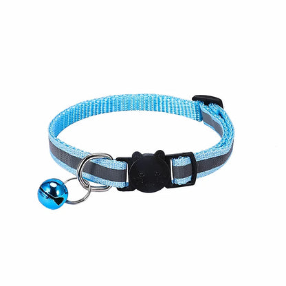 Reflective Cat & Puppy Collar with Bell