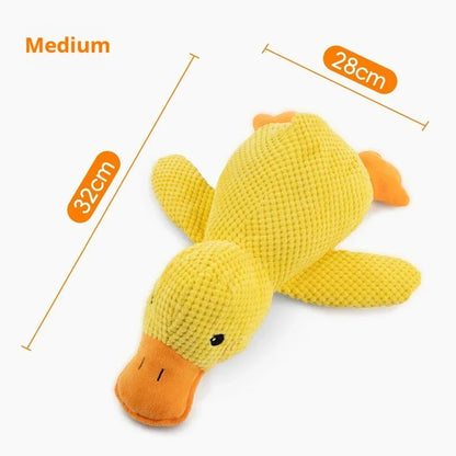 Calming Duck Plush Chew Toy for Dogs
