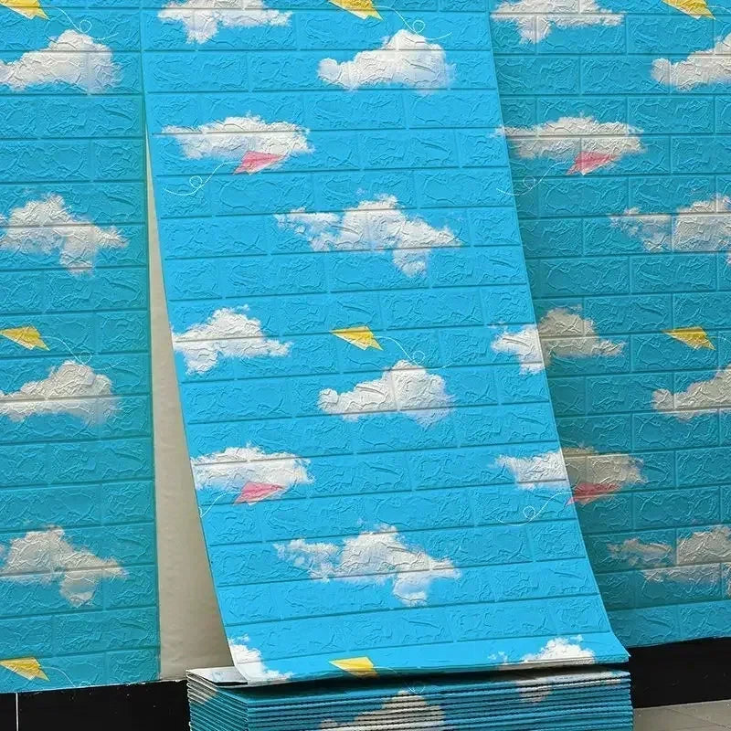 Continuous Brick Wall Sticker