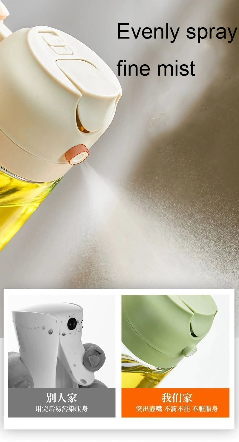 2-in-1 Kitchen Oil Sprayer & Dispenser