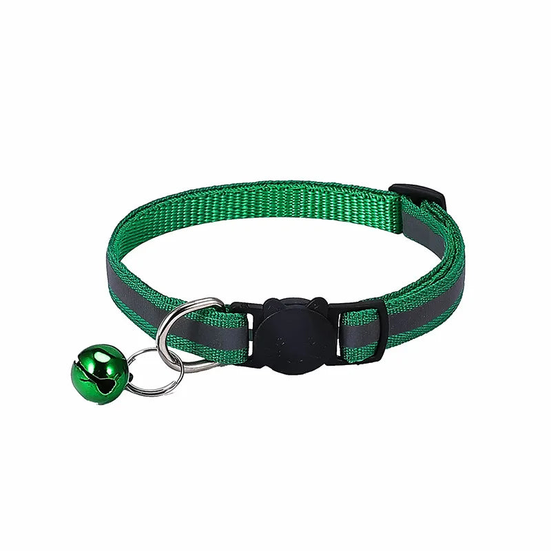 Reflective Cat & Puppy Collar with Bell