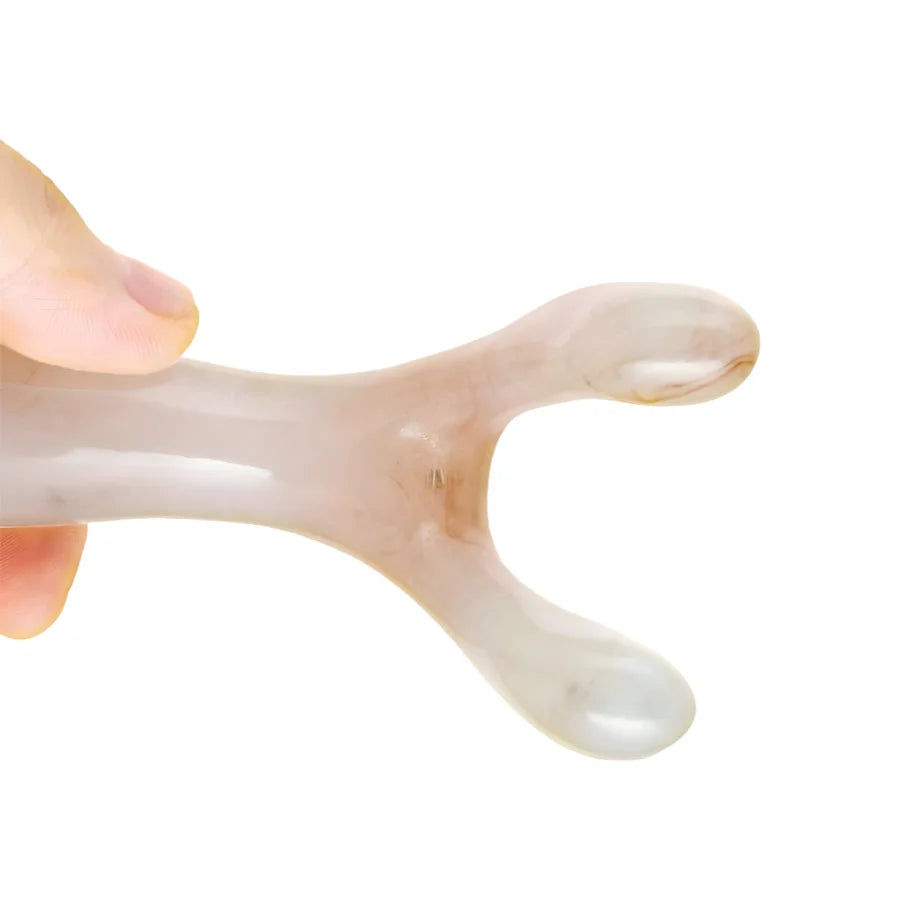 Y-Shaped Resin Face Lifting and Nose Massage Tool