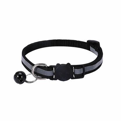 Reflective Cat & Puppy Collar with Bell