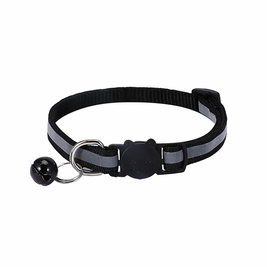 Reflective Cat & Puppy Collar with Bell