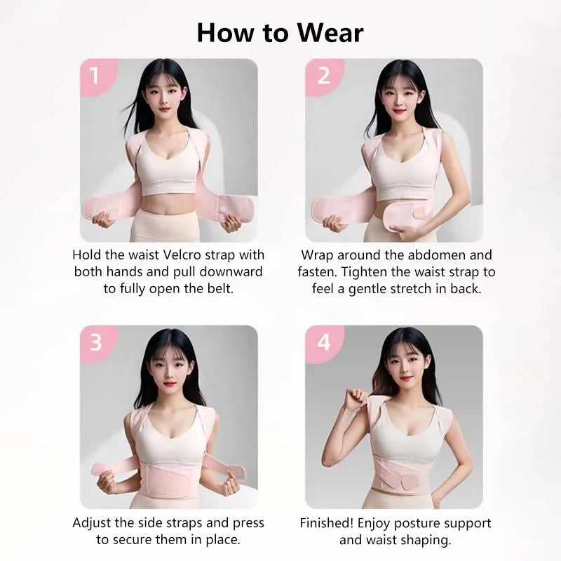 Adjustable Posture Corrector Belt