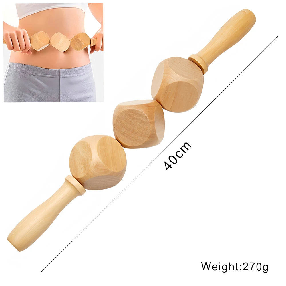 Wooden Lymphatic Drainage and Body Sculpting Tools