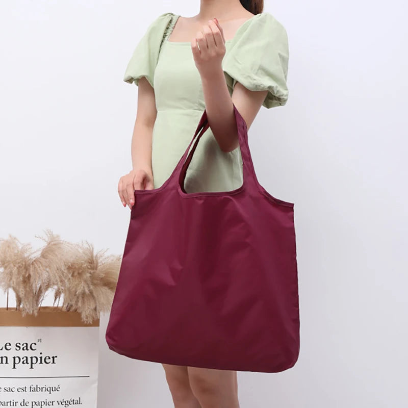 Portable Shoulder Folding Shopping Bag