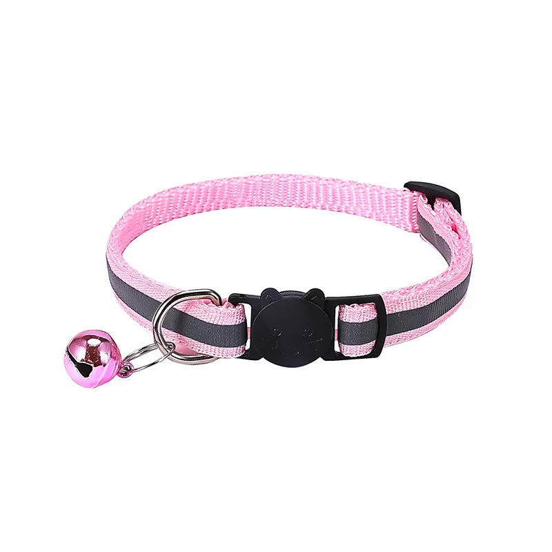 Reflective Cat & Puppy Collar with Bell