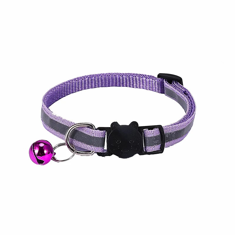 Reflective Cat & Puppy Collar with Bell