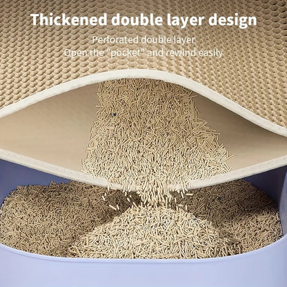 Waterproof Large Cat Litter Mat