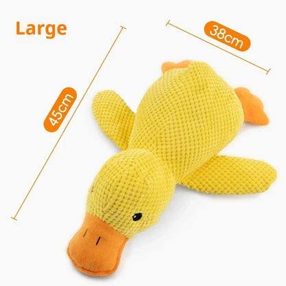Calming Duck Plush Chew Toy for Dogs