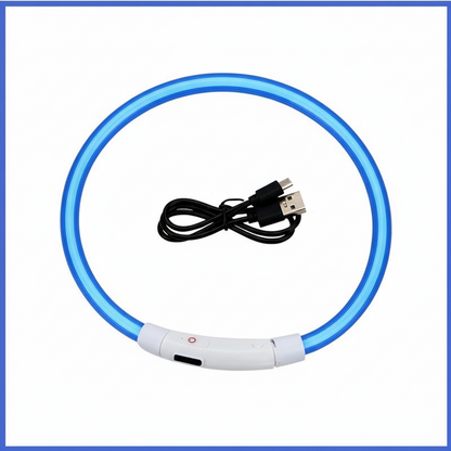 USB Rechargeable Led Glowing Collar for Pets