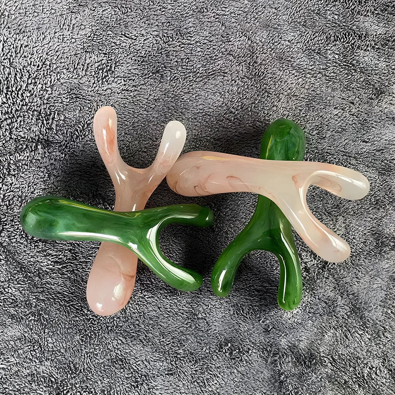 Y-Shaped Resin Face Lifting and Nose Massage Tool