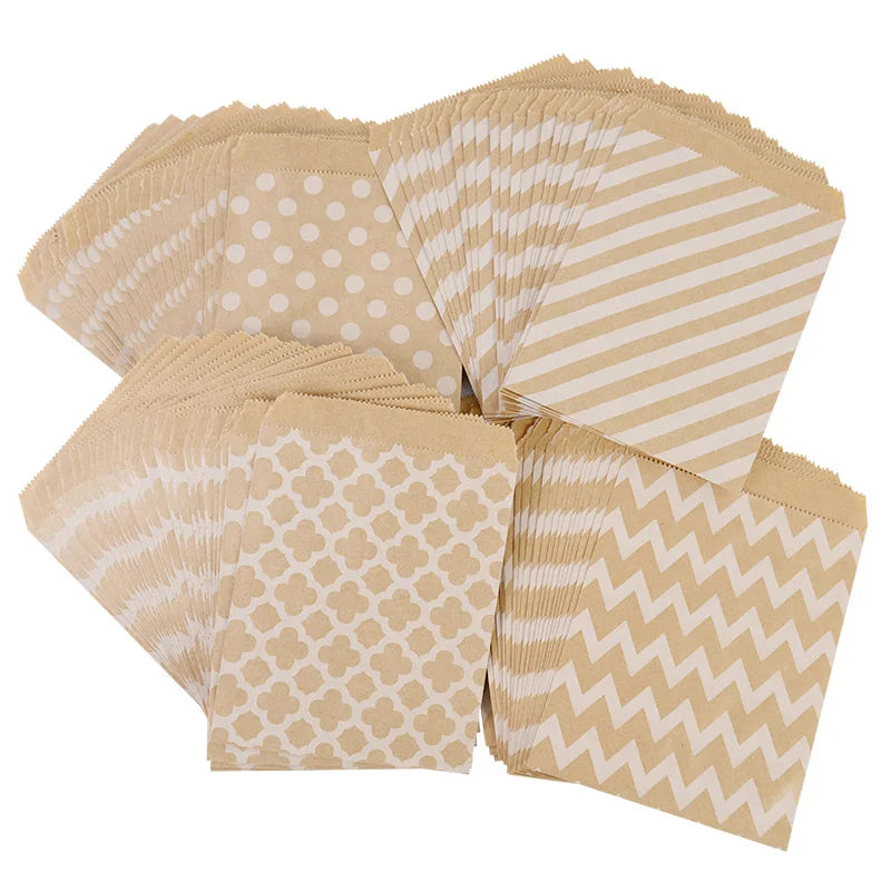 Thank You Kraft Paper Gift Treat Bags