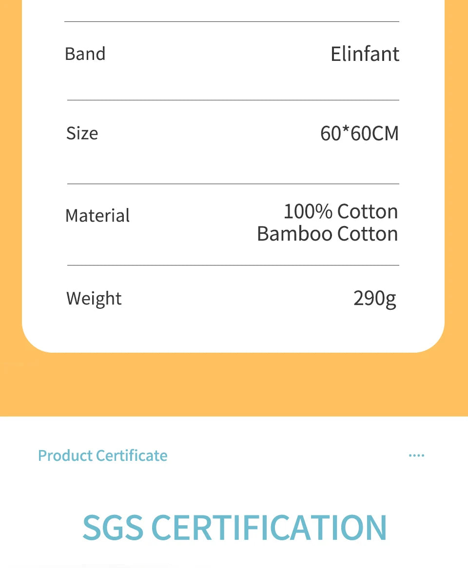 Bamboo Cotton Muslin Bibs & Burp Cloths