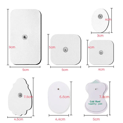 Reusable TENS and EMS Electrode Pads