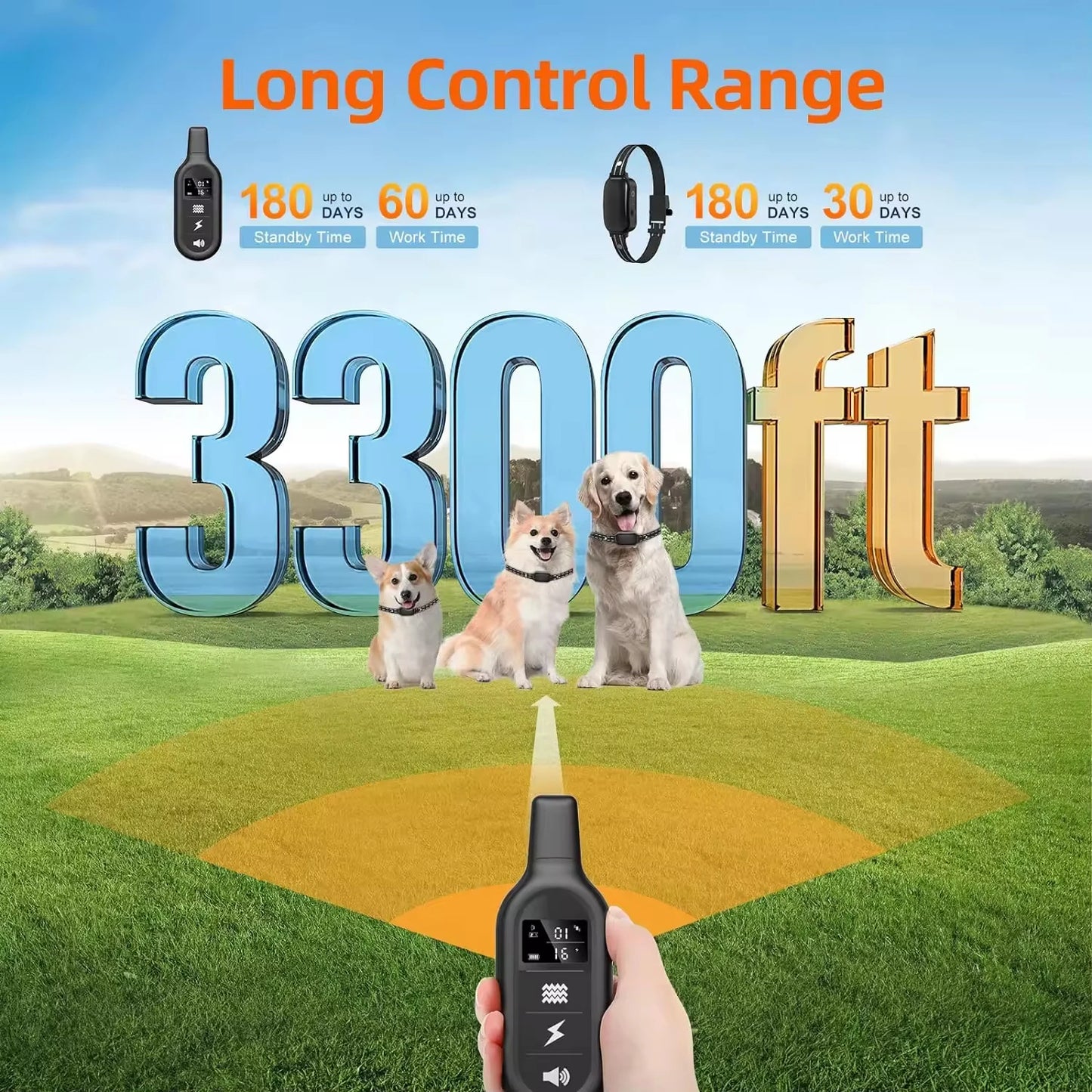 Digital Electric Dog Training Collar