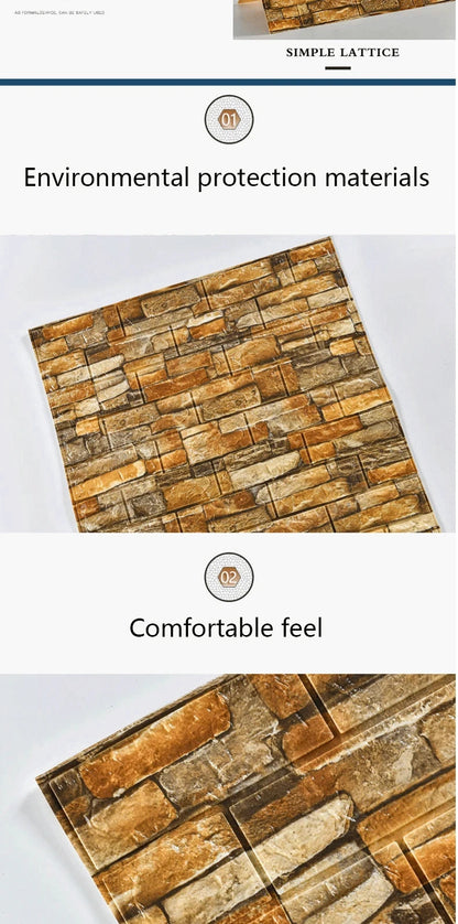 Continuous Brick Wall Sticker