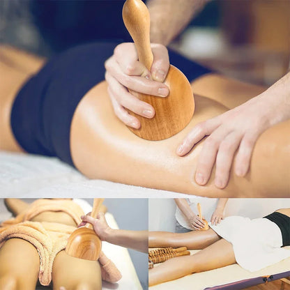 Wooden Lymphatic Drainage and Body Sculpting Tools