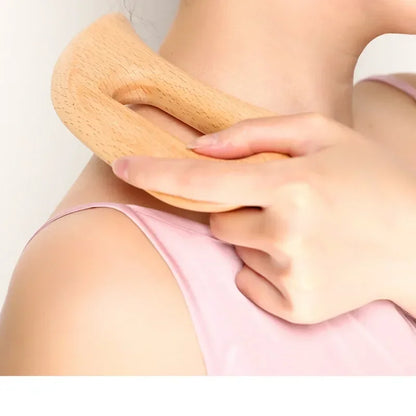 Wooden Body Gua Sha Massage Tool