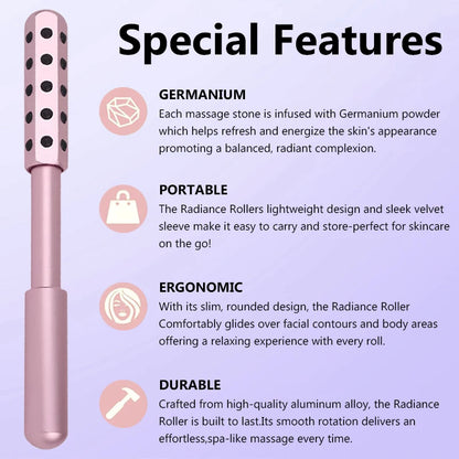 Germanium Face Massage Roller Stick