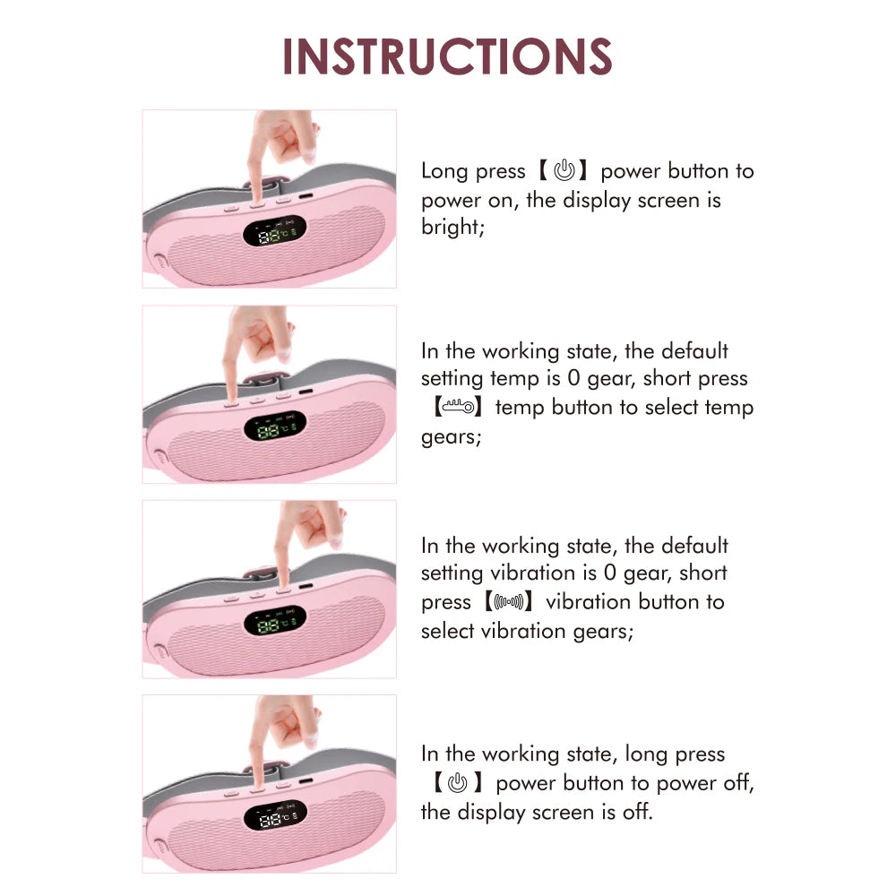 Electric Menstrual Heating Pad Belt