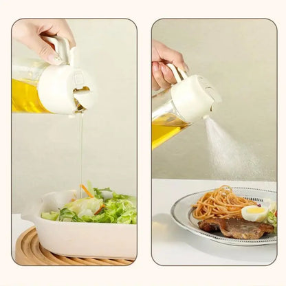2-in-1 Kitchen Oil Sprayer & Dispenser