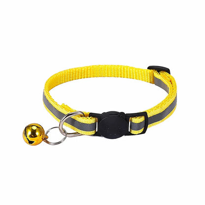 Reflective Cat & Puppy Collar with Bell