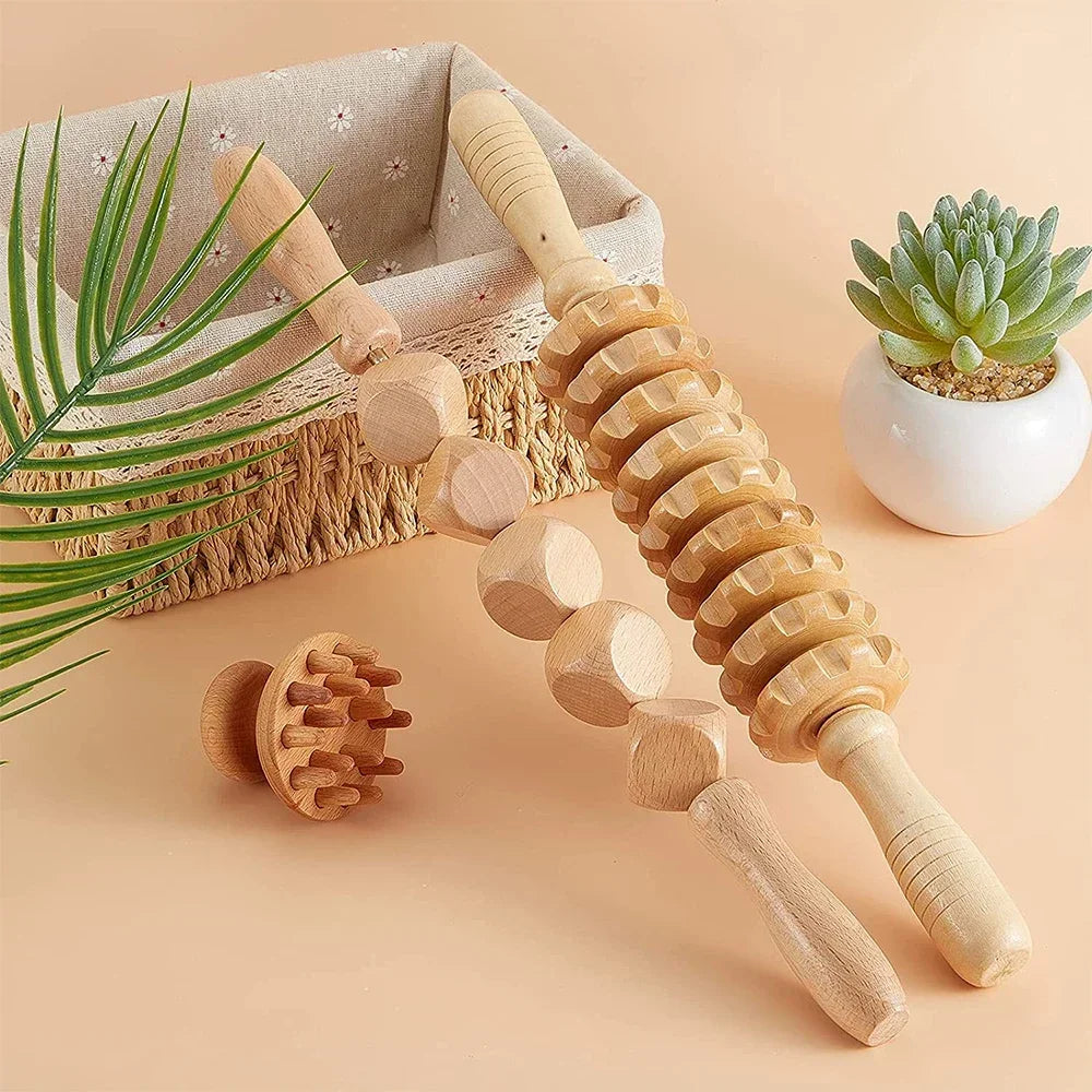 Wooden Lymphatic Drainage and Body Sculpting Tools