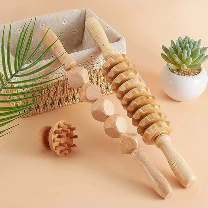Wooden Lymphatic Drainage and Body Sculpting Tools