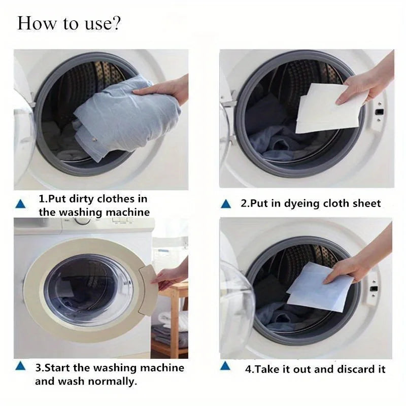Dye-Resistant Laundry Protection Sheets