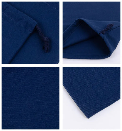 Cotton Drawstring Storage White Canvas Bags