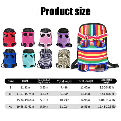 Adjustable Cat & Dog Carrier Backpack