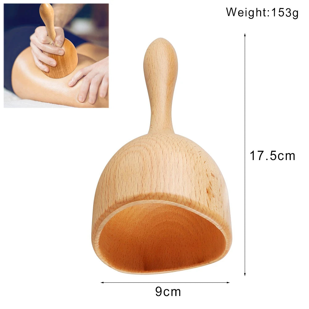 Wooden Lymphatic Drainage and Body Sculpting Tools